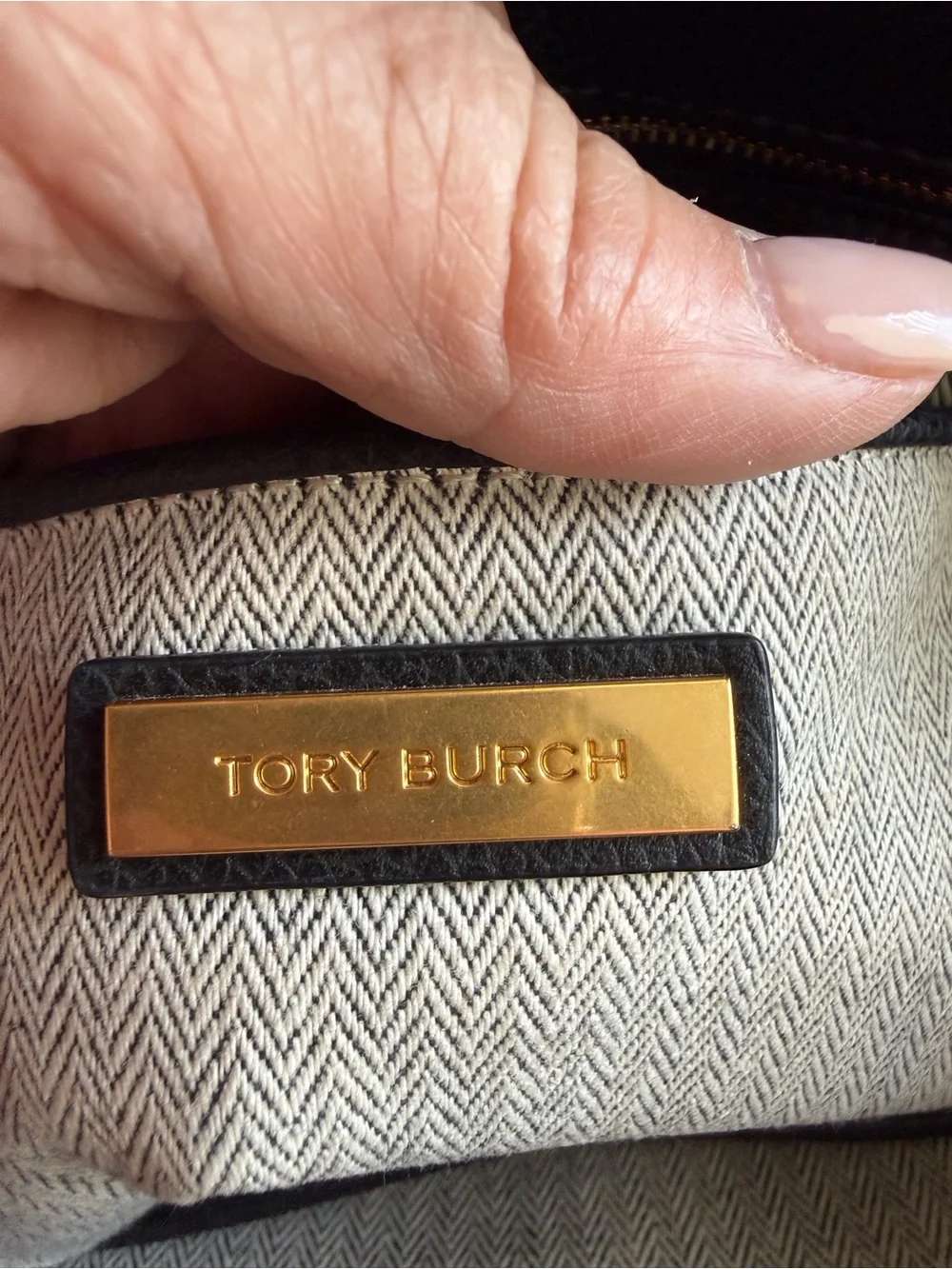 Tory Burch Robinson Pebbled Tote Bag